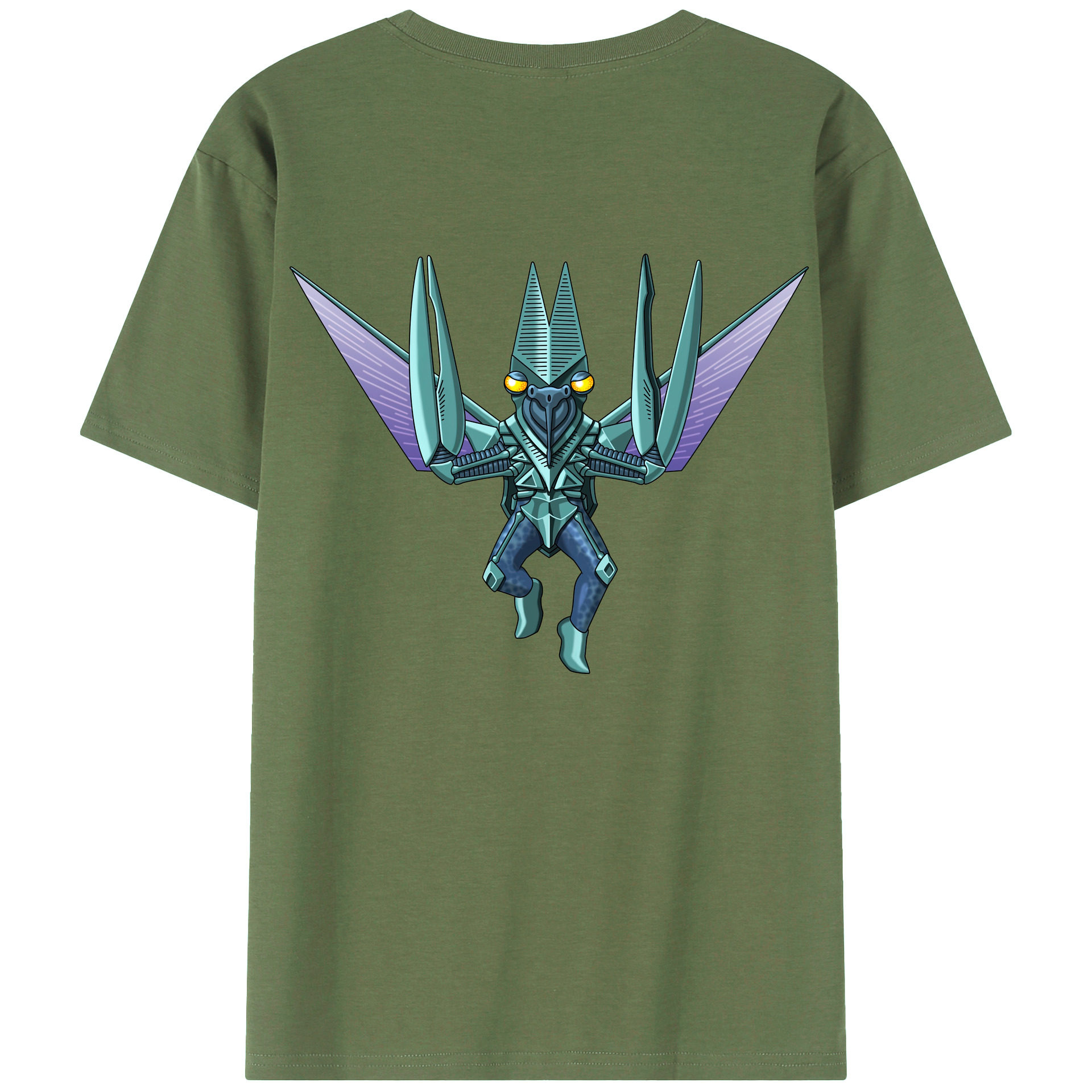 （画像用） ウルトラマン Ultraman 綿100％ メンズ半袖Tシャツ（バックプリント） 通気性
